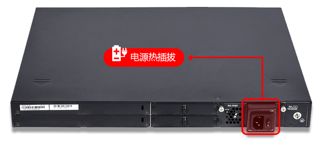 电源冗余，保障业务安全稳定